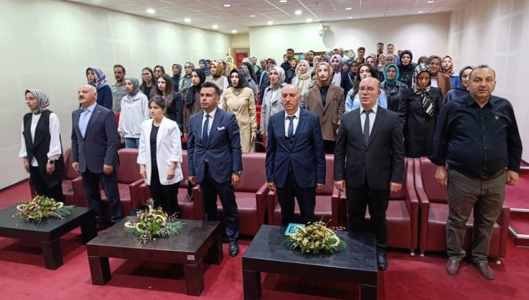 Erzurum’da çocuk alanında görevli personele yönelik eğitim programı!