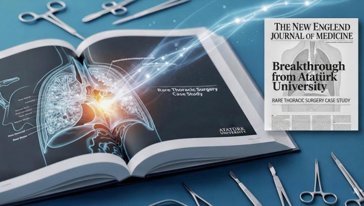 Atatürk Üniversitesi Göğüs Cerrahisi Kliniğinin nadir vaka çalışması Nejm Dergisinde yayımlandı!