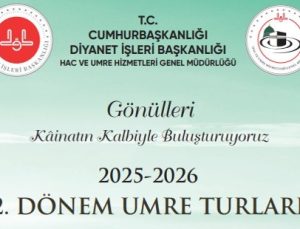 Erzurum’dan umre turları başladı…