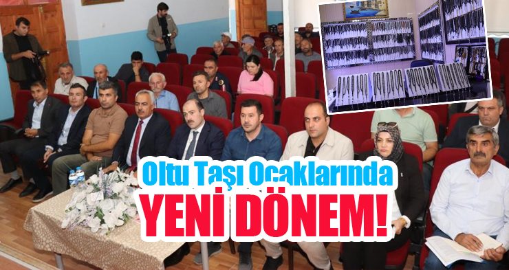 Oltu Taşı ocaklarında yeni dönem!