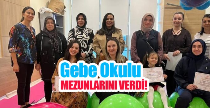 Gebe Okulu mezunlarını verdi…