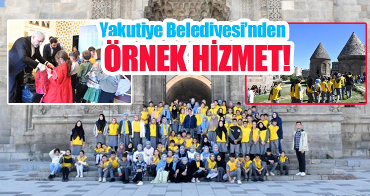 Yakutiye Belediyesi’nden örnek hizmet..