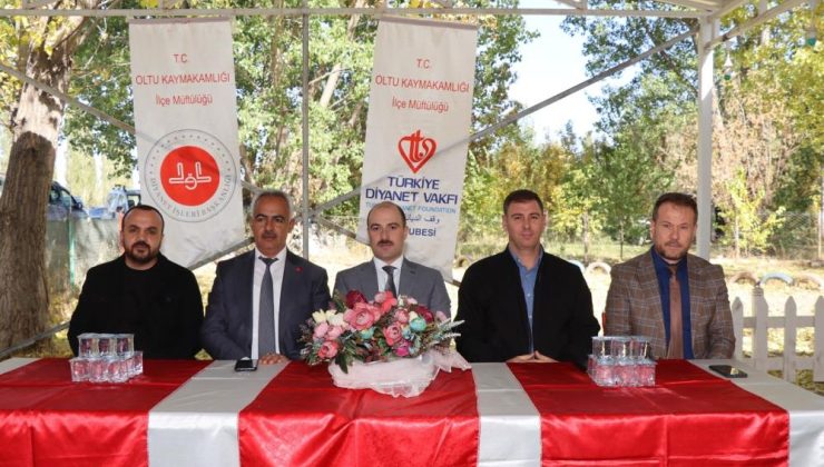 Oltu’da din görevlileri vefa yemeğinde buluştu..