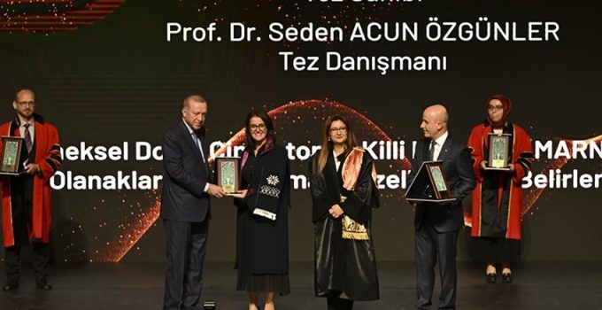 ETÜ’lü akademisyene Cumhurbaşkanı Erdoğan’dan üstün başarı ödülü…