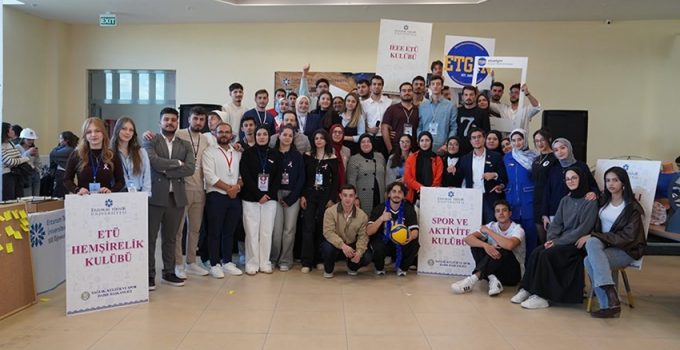 ETÜ’nün öğrencileri kulüp tanıtım festivalinde buluştu…
