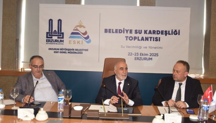 Palandöken’de “Su Kardeşliği” zirvesi…