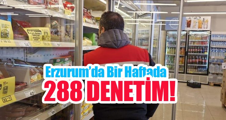 Bir haftada 288 denetim…