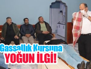 Gassallık kursuna yoğun ilgi…
