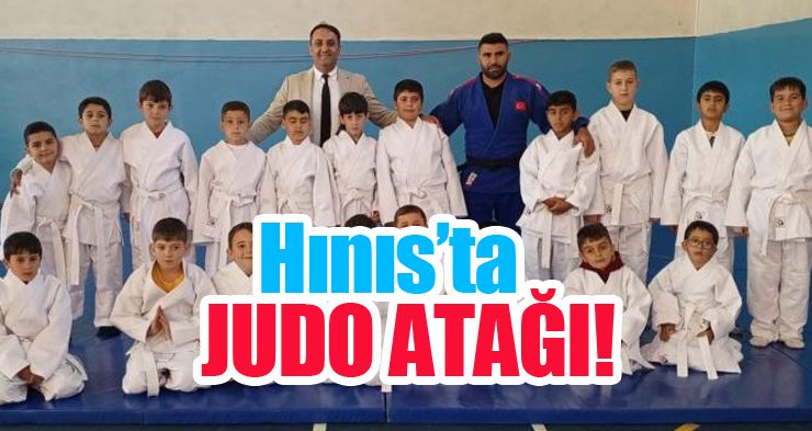 Hınıs’ta judo atağı!