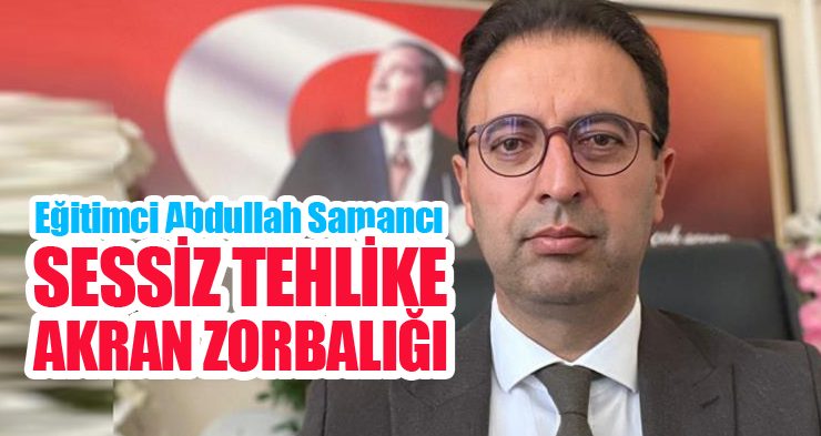 Sessiz tehlike, akran zorbalığı…