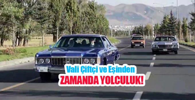 Vali Çiftçi ve eşinden zamanda yolculuk…