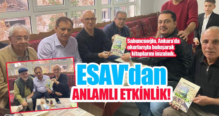 ESAV’dan anlamlı etkinlik!…