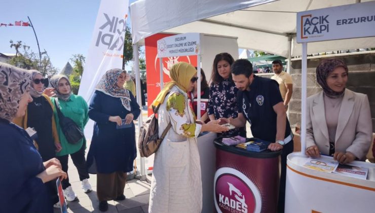 Açık Kapı Şube Müdürlüğü, Kadına Yönelik Şiddetle Mücadele konusunda bilgilendirme faaliyetlerini sürdürüyor…