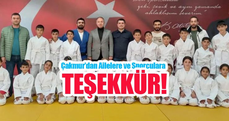 Çakmur’dan ailelere ve sporculara teşekkür!