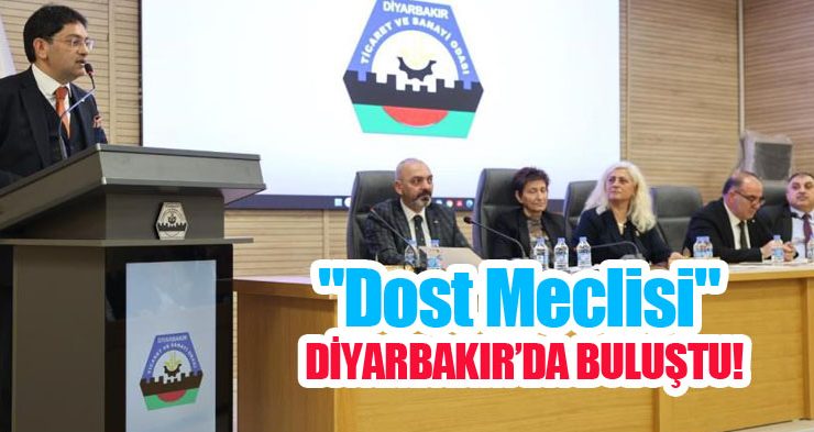 “Dost Meclisi” Diyarbakır’da buluştu