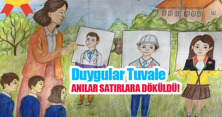 Duygular tuvale, anılar satırlara döküldü..