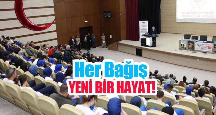 Her bağış, yeni bir hayat!