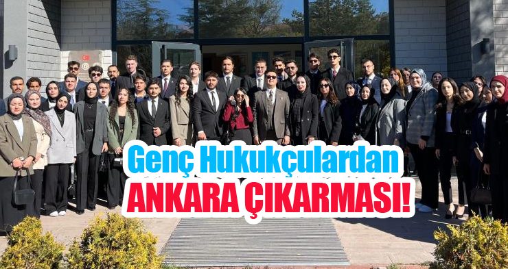 Genç hukukçulardan Ankara çıkarması!