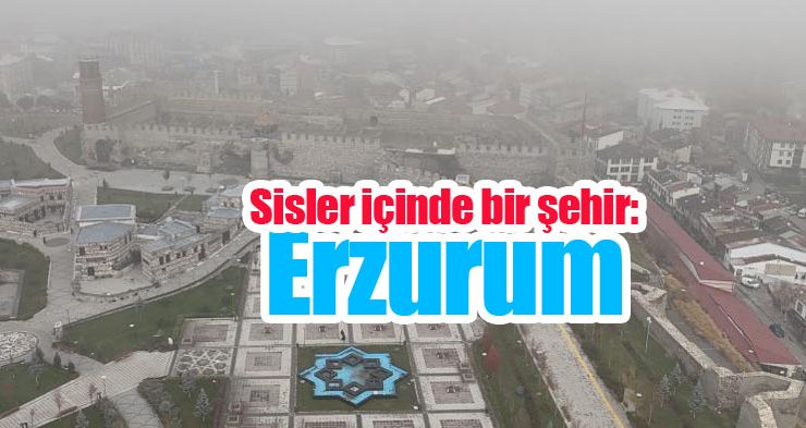 Sisler içinde bir şehir: Erzurum!