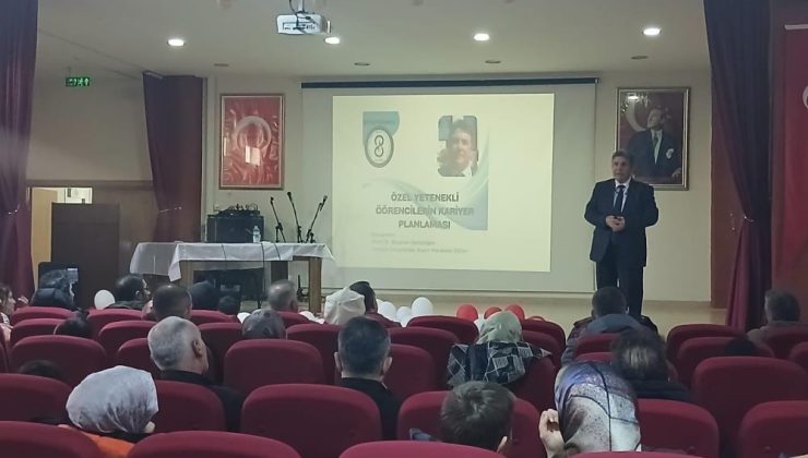 Özel yeteneklilerde kariyer planlaması konferansı…