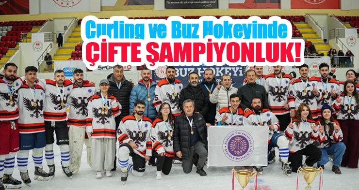 Curling ve Buz Hokeyinde çifte şampiyonluk…