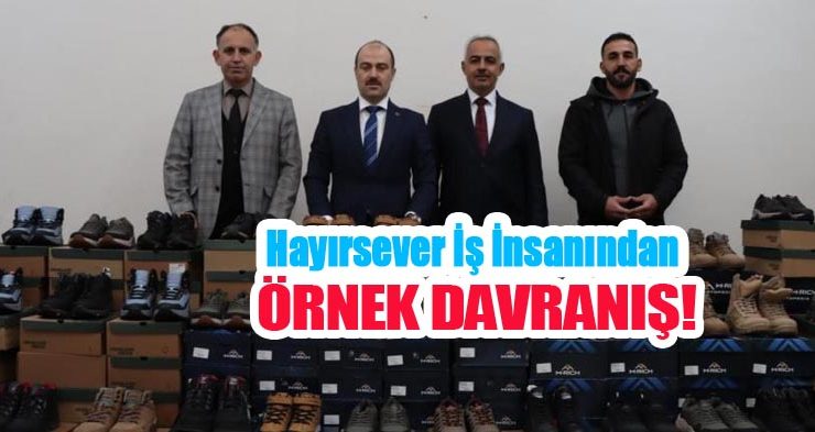 Hayırsever iş insanından örnek davranış!
