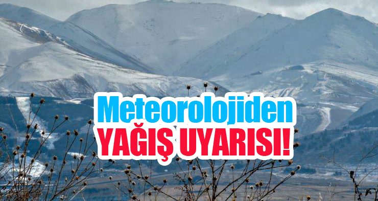 Meteorolojiden yağış uyarısı!