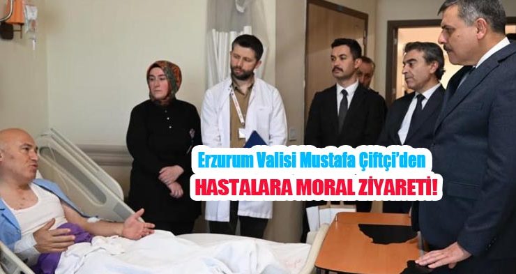 Hastalara moral ziyareti!