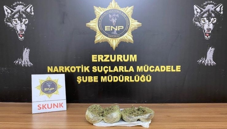 Erzurum’da uyuşturucu operasyonu: 4 tutuklama!