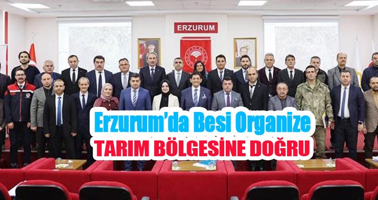 Erzurum’da besi organize tarım bölgesine doğru!