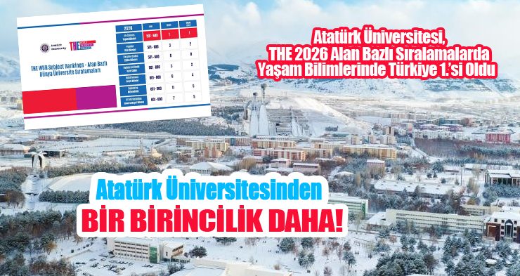 Atatürk Üniversitesinden bir birincilik daha