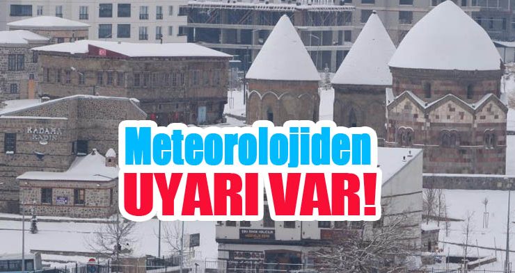 Meteorolojiden uyarı var…