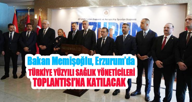 Bakan Memişoğlu: “Sağlık hizmetlerinin daha iyi olması için neler yapacağımızı yerinde değerlendirmek için buradayız”