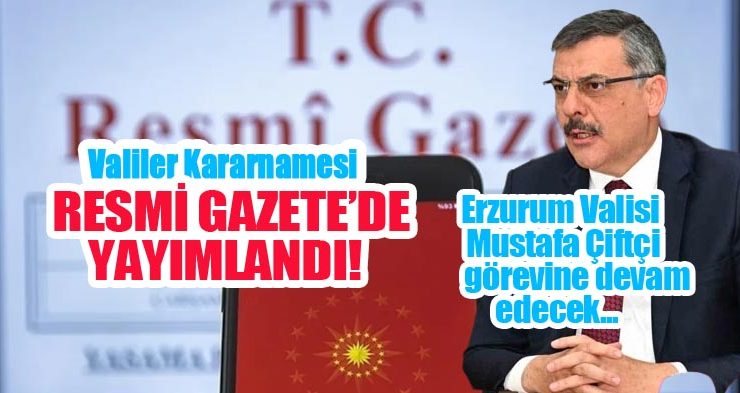 Cumhurbaşkanlığı tarafından yapılan atamalar Resmi Gazete’de…