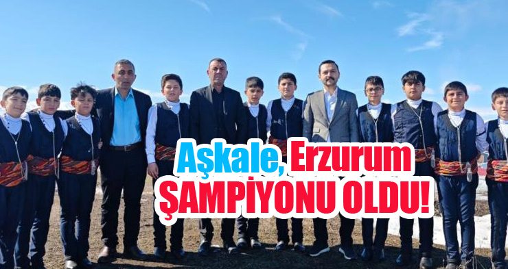 Aşkale, Erzurum şampiyonu oldu!