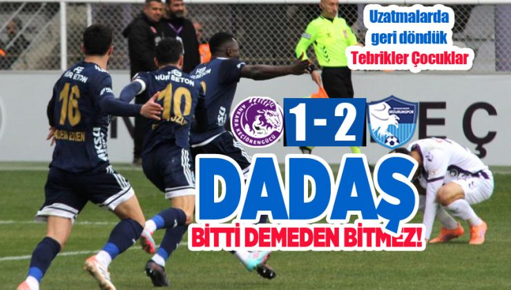 Erzurumspor FK, Ankara Keçiörengücü karşısında müthiş bir geri dönüşe imza attı…