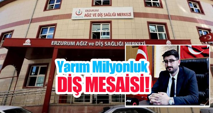 Yarım milyonluk diş mesaisi…