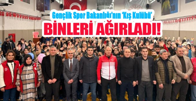 GSB Kış Kulübü binleri ağırladı…