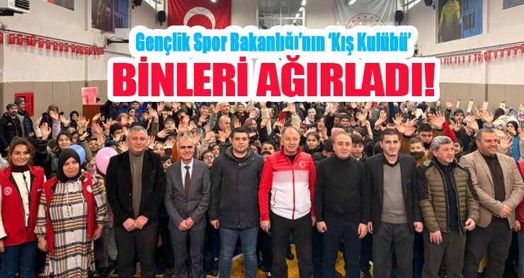GSB Kış Kulübü binleri ağırladı…