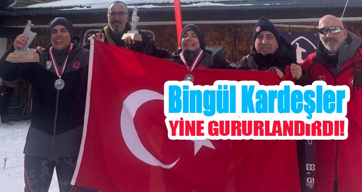 Bingül kardeşler yine gururlandırdı!