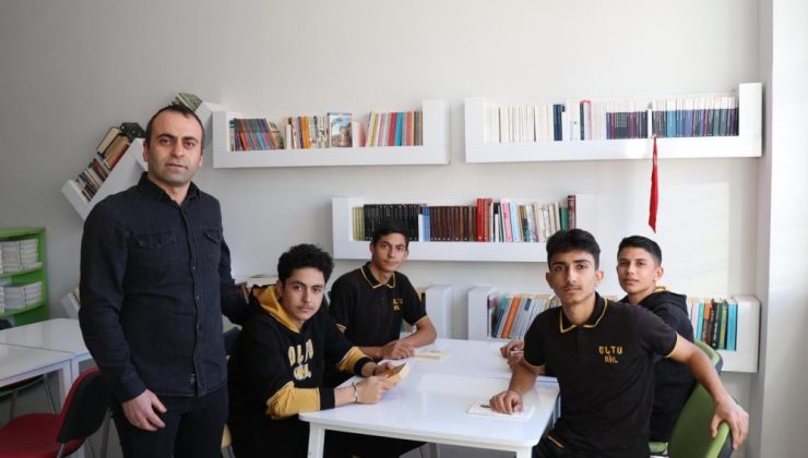 Öğrencilerden öğretmenlerine anlamlı destek…