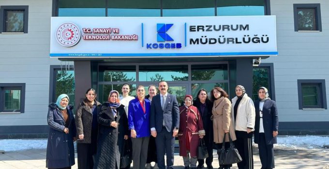 TOBB Erzurum kadın girişimciler kurulu icra toplantısı KOSGEB’te yapıldı…