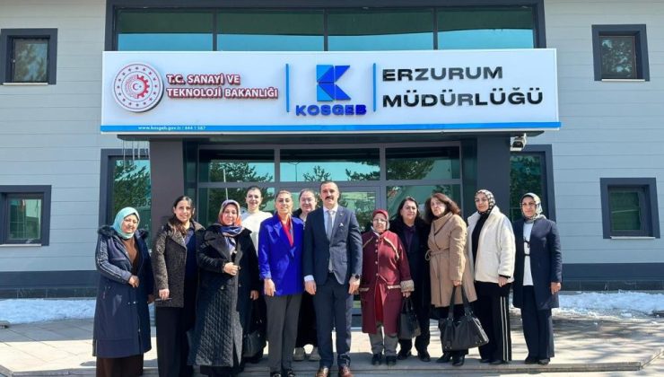 TOBB Erzurum kadın girişimciler kurulu icra toplantısı KOSGEB’te yapıldı…