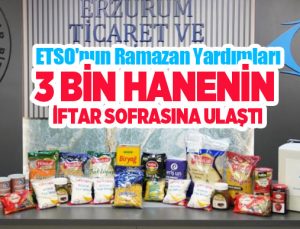 ETSO’nun Ramazan yardımları 3 bin hanenin iftar sofrasına ulaştı…