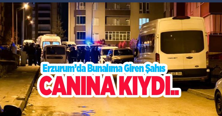 Bunalıma giren şahıs canına kıydı…