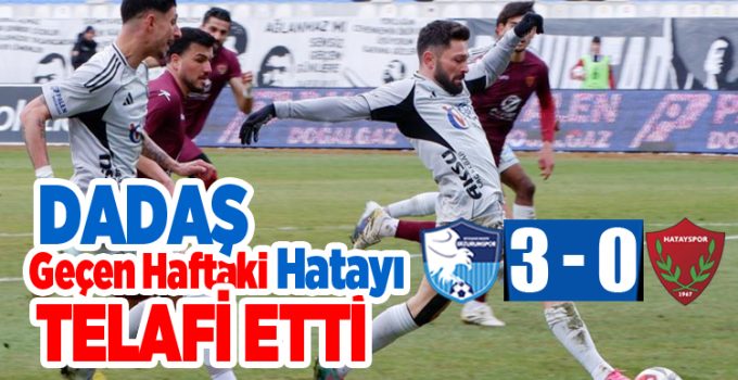Trendyol 1. Lig: Erzurumspor FK: 3 – Hatayspor: 0