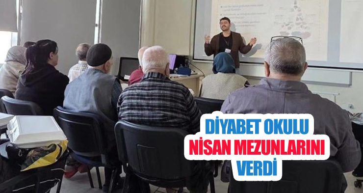 Diyabet Okulu Nisan mezunlarını verdi