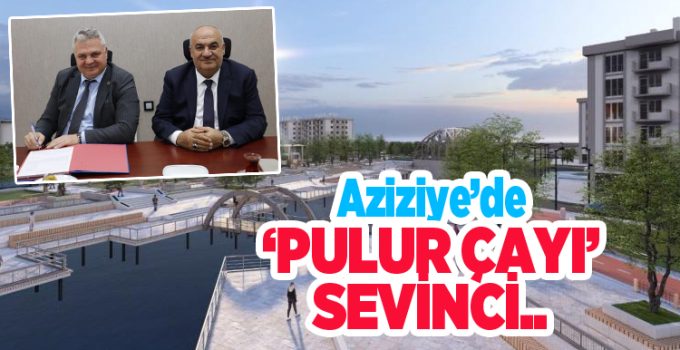 Aziziye’de ‘Pulur Çayı’ sevinci…