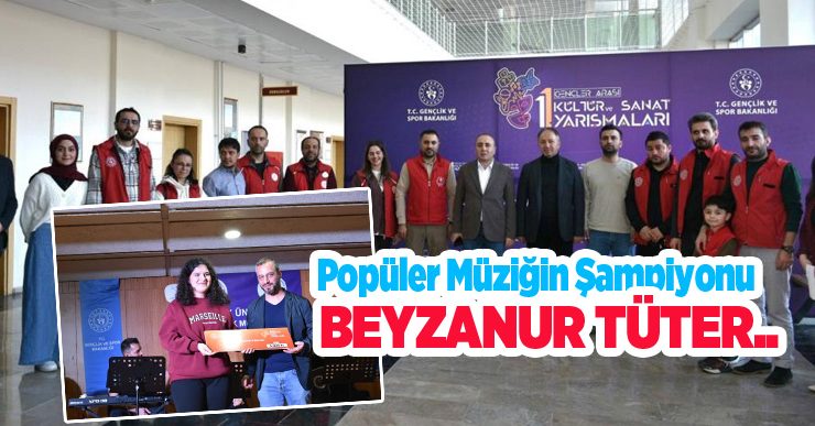 Popüler müziğin şampiyonu Tüter..