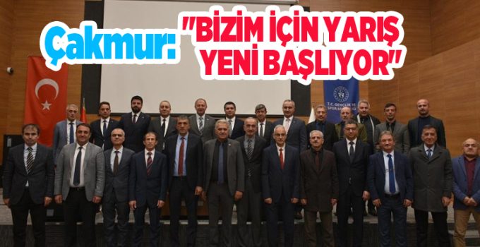 Çakmur: “Bizim için yarış yeni başlıyor”